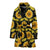 Sunflower Pattern Print Design SF015 Women Bathrobe