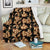 Brown Hibiscus Pattern Print Design HB06 Fleece Blanket