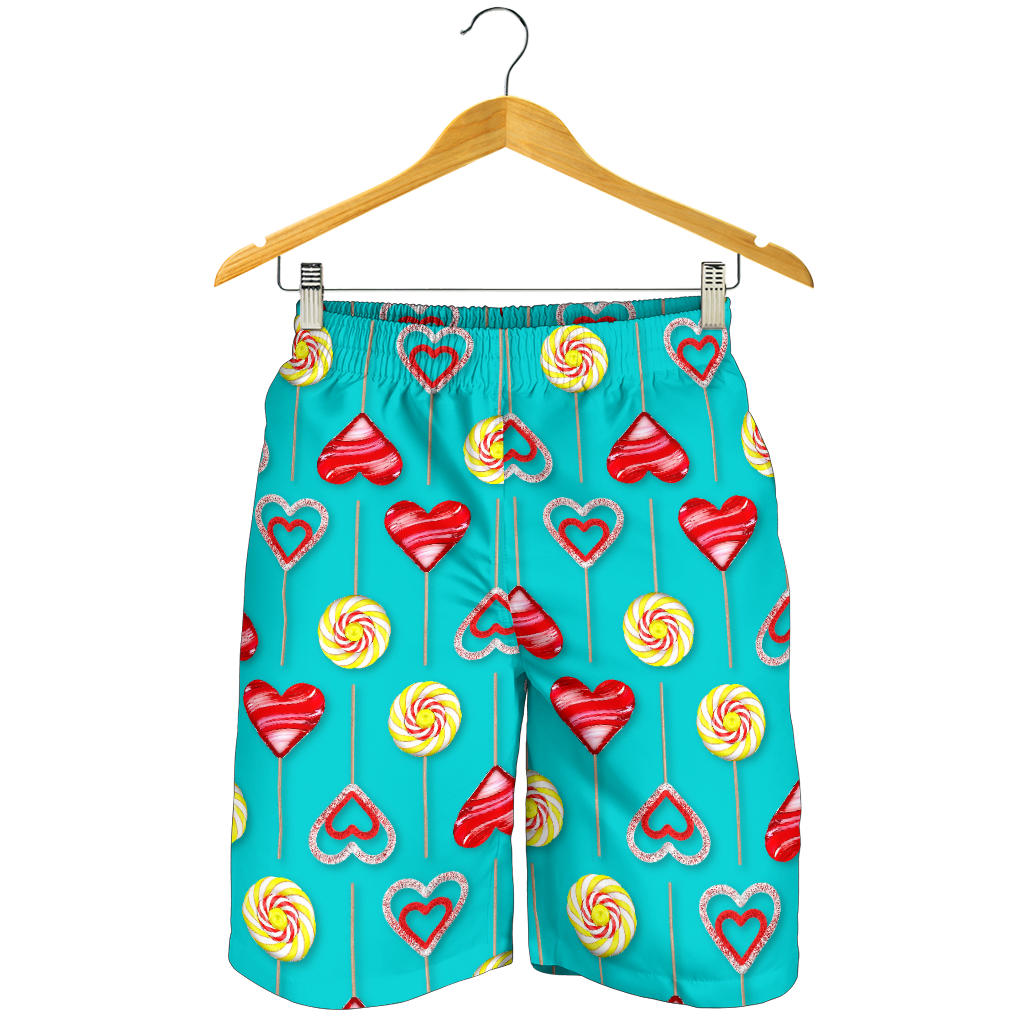 Lollipop Pattern Print Design LL06 Mens Shorts
