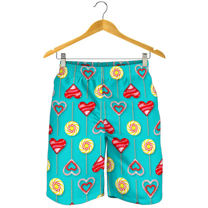 Lollipop Pattern Print Design LL06 Mens Shorts