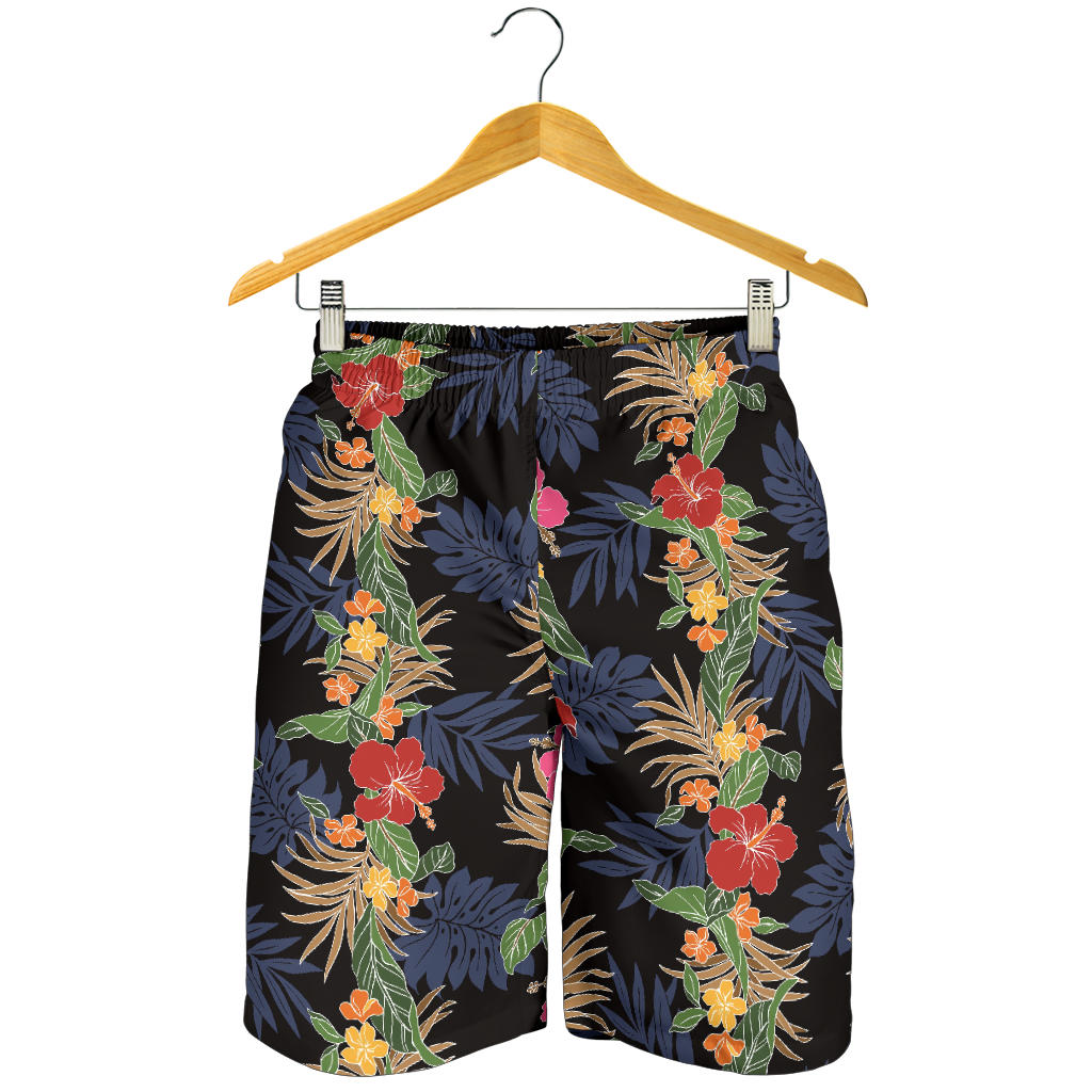 Hawaiian Themed Pattern Print Design H011 Mens Shorts