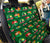 Camper Camping Christmas Themed Print Rear Dog  Seat Cover