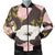 Anemone Pattern Print Design AM011 Men Bomber Jacket