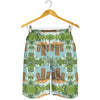 Tiki Wood Island Mens Shorts