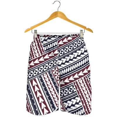 Polynesian Tribal line Mens Shorts