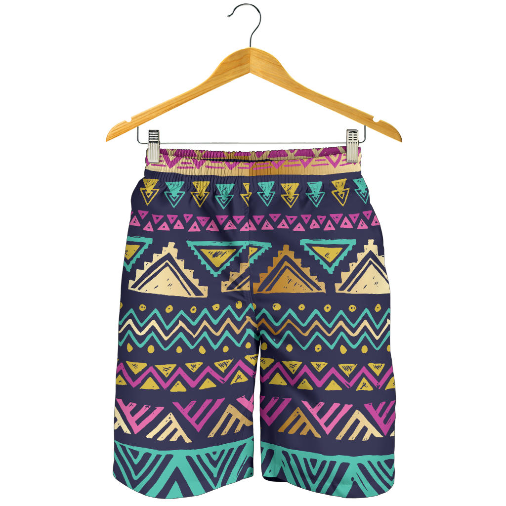 Multicolor Tribal aztec Mens Shorts