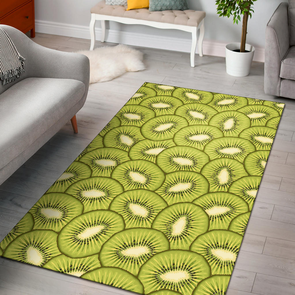 Kiwi Pattern Print Design KW07 Area Rugs