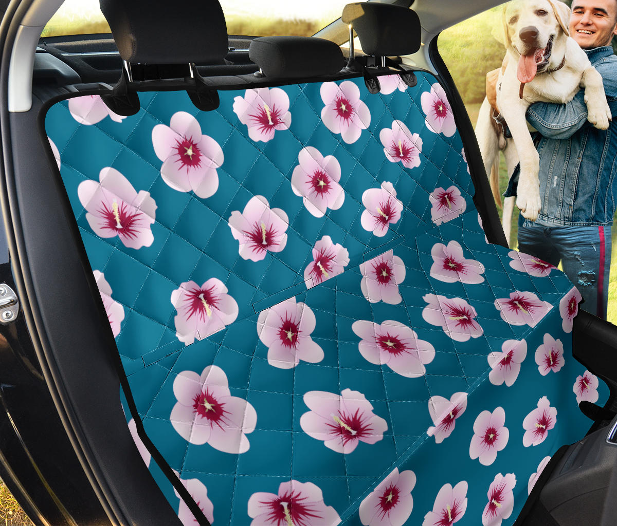 Cherry Blossom Pattern Print Design CB08 Rear Dog  Seat Cover