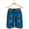 Nautical Pattern Print Design A04 Mens Shorts