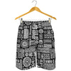 Polynesian Pattern Print Design A02 Mens Shorts