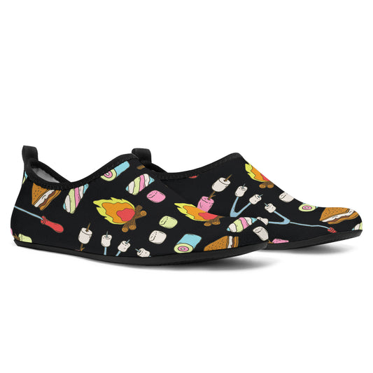 Camping Campfire Marshmallows Aqua Water Shoes