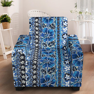 Hawaiian Themed Pattern Print Design H012 Armchair Slipcover