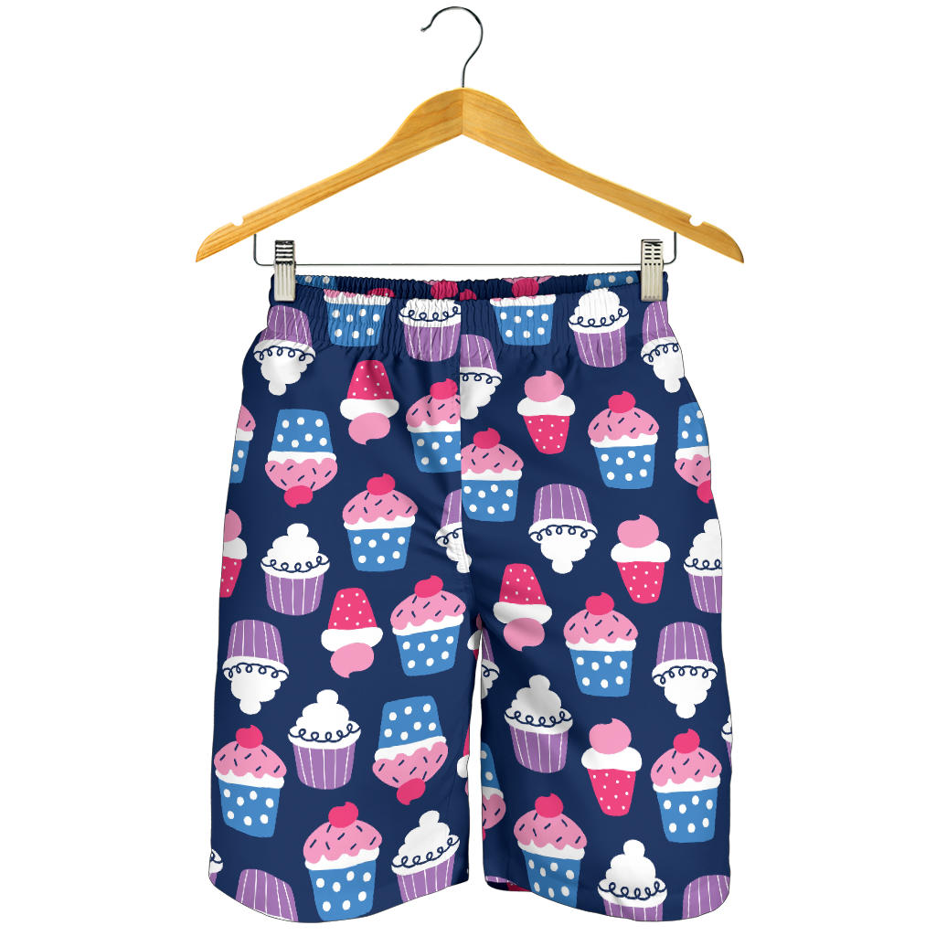 Cupcake Pattern Print Design CP04 Mens Shorts