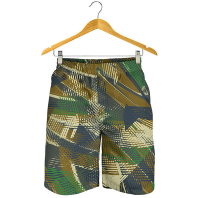 Military Camouflage Pattern Print Design 01 Mens Shorts