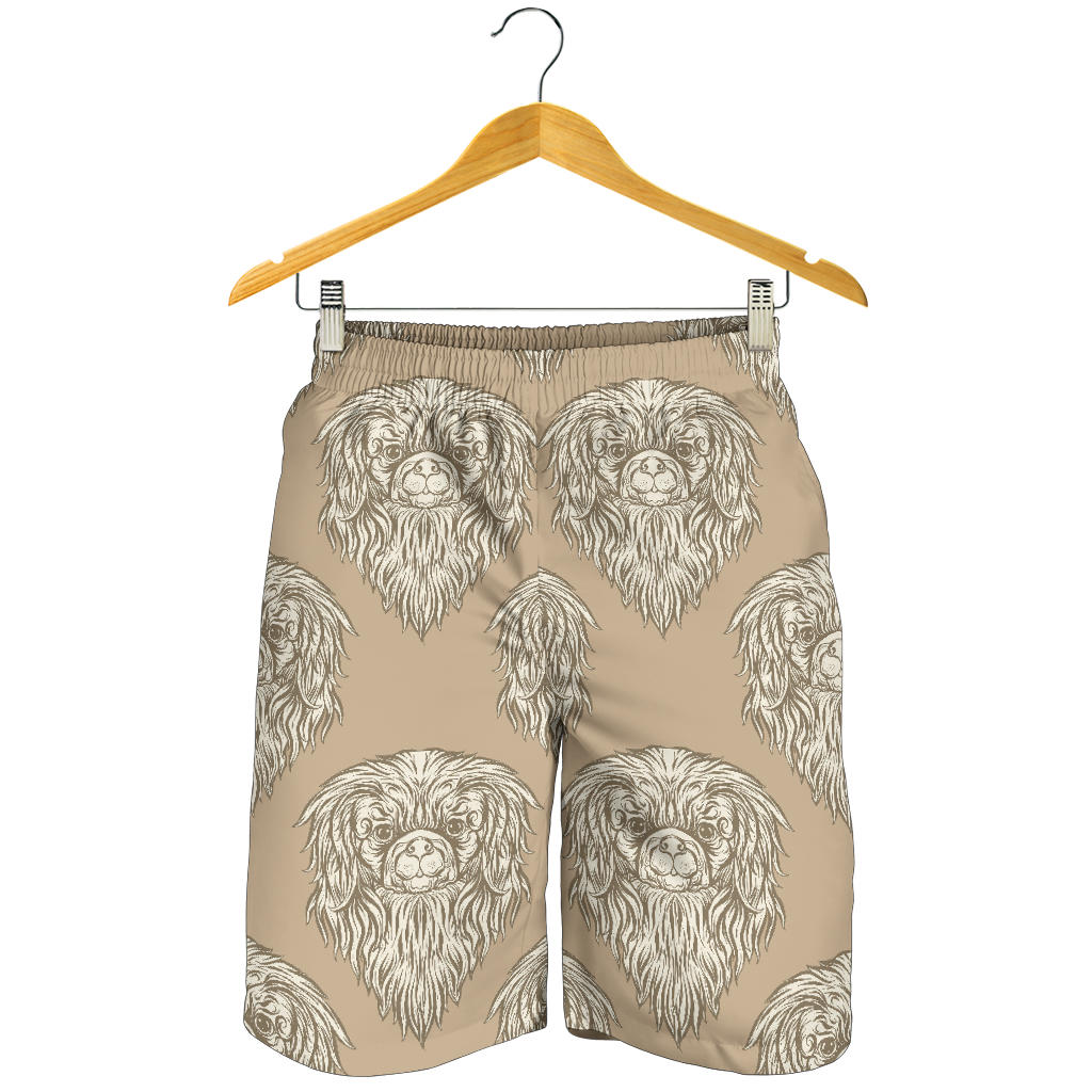 Pekingese Pattern Print Design A01 Mens Shorts