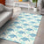 Sea Turtle Pattern Print Design T01 Area Rugs