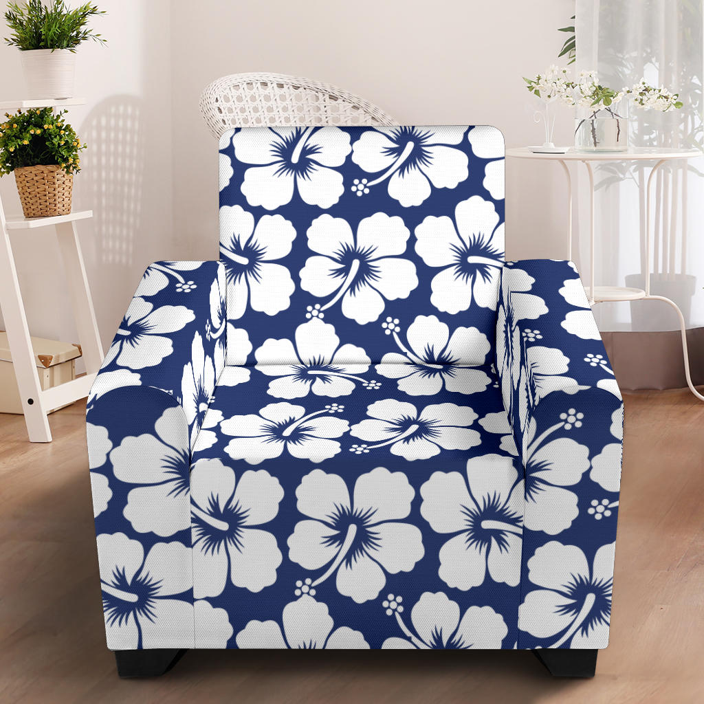 Hibiscus Pattern Print Design HB013 Armchair Slipcover