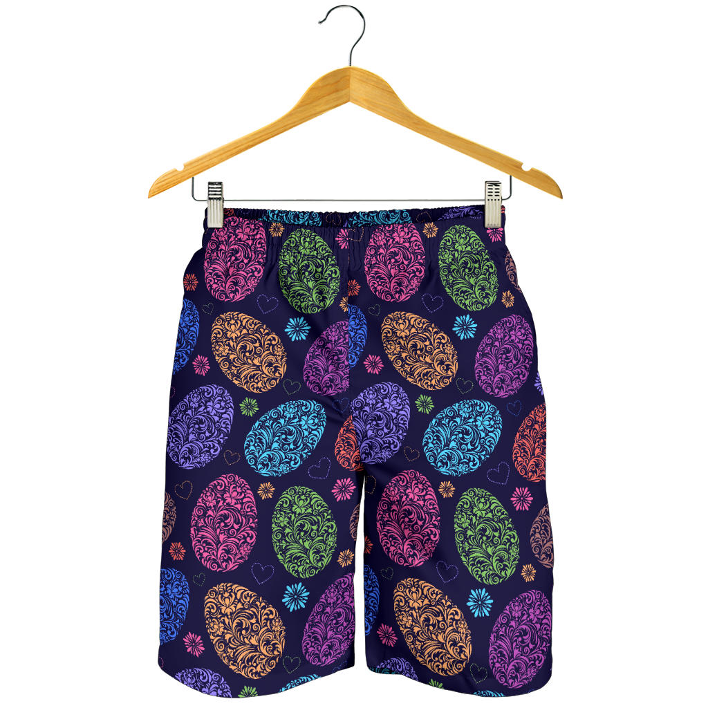 Easter Eggs Pattern Print Design RB012 Mens Shorts