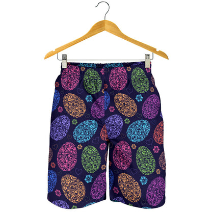 Easter Eggs Pattern Print Design RB012 Mens Shorts