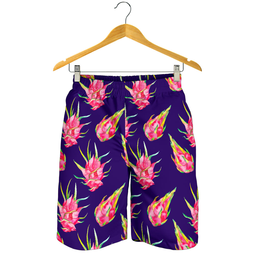 Dragonfruit Pattern Print Design DF02 Mens Shorts