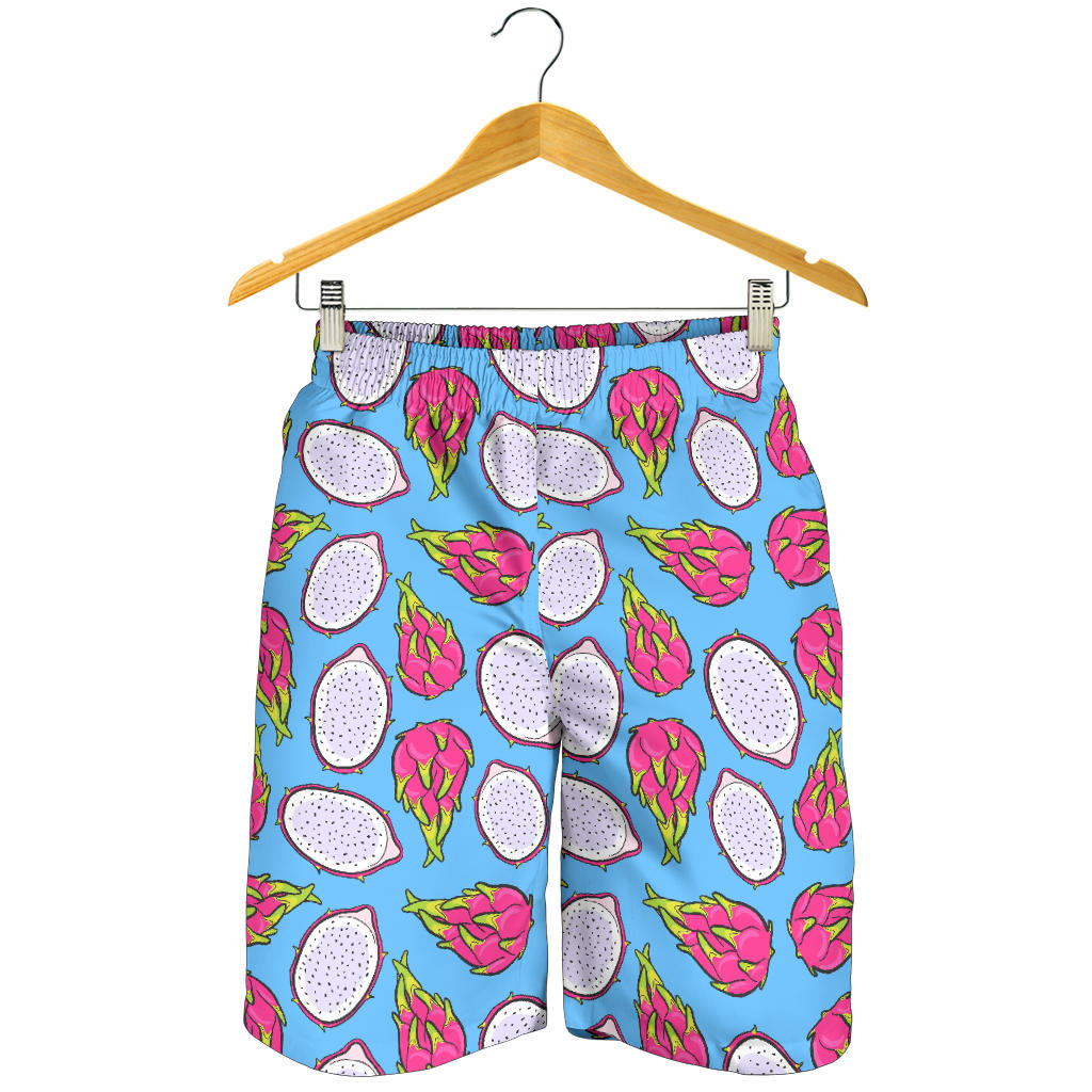 Dragonfruit Pattern Print Design DF04 Mens Shorts