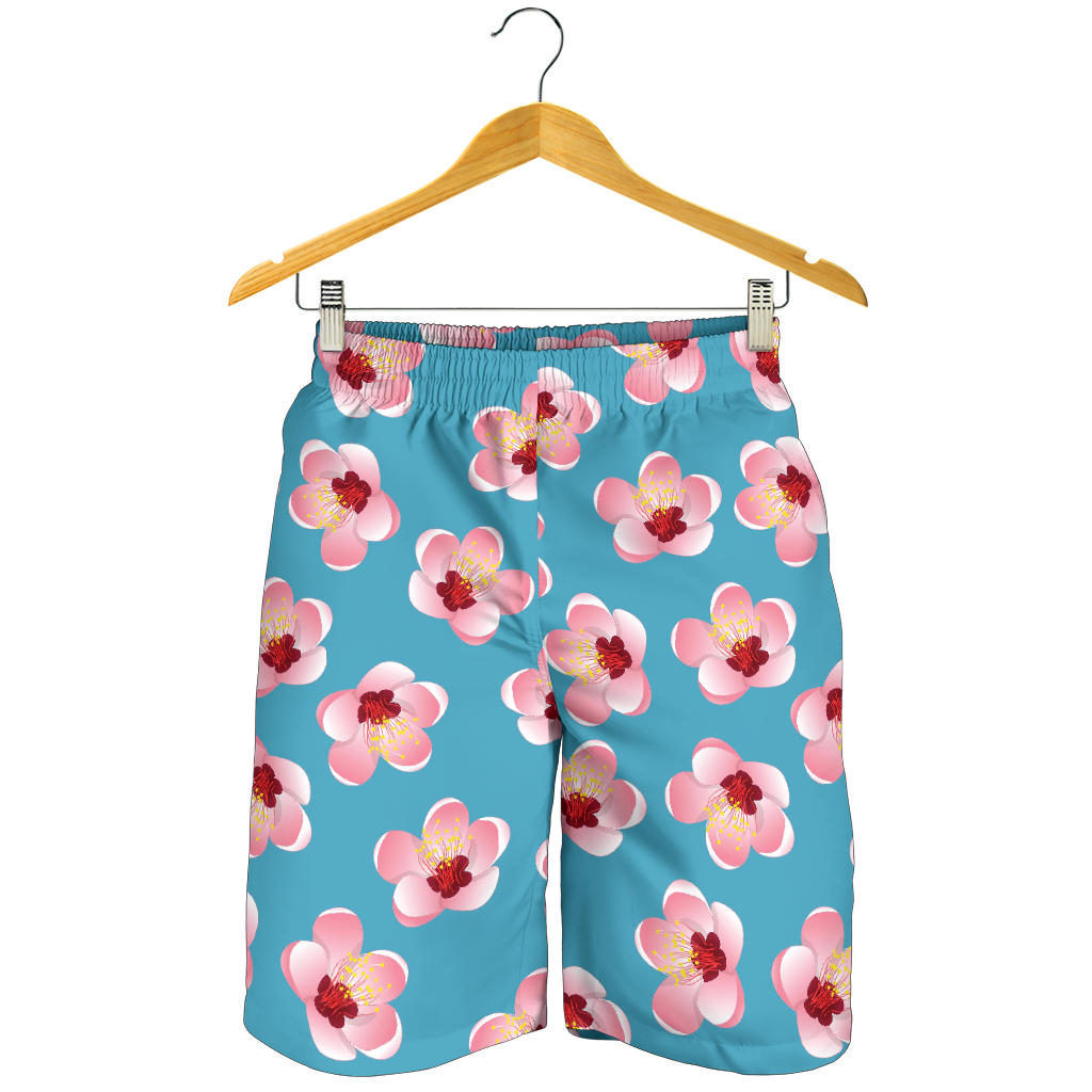 Cherry Blossom Pattern Print Design CB09 Mens Shorts