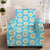 Daisy Pattern Print Design DS03 Armchair Slipcover