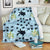 Sea Turtle Pattern Print Design T011 Fleece Blanket