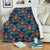 lotus Boho Pattern Print Design LO04 Fleece Blanket