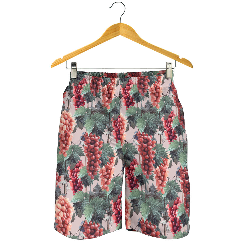 Grape Pattern Print Design GP01 Mens Shorts