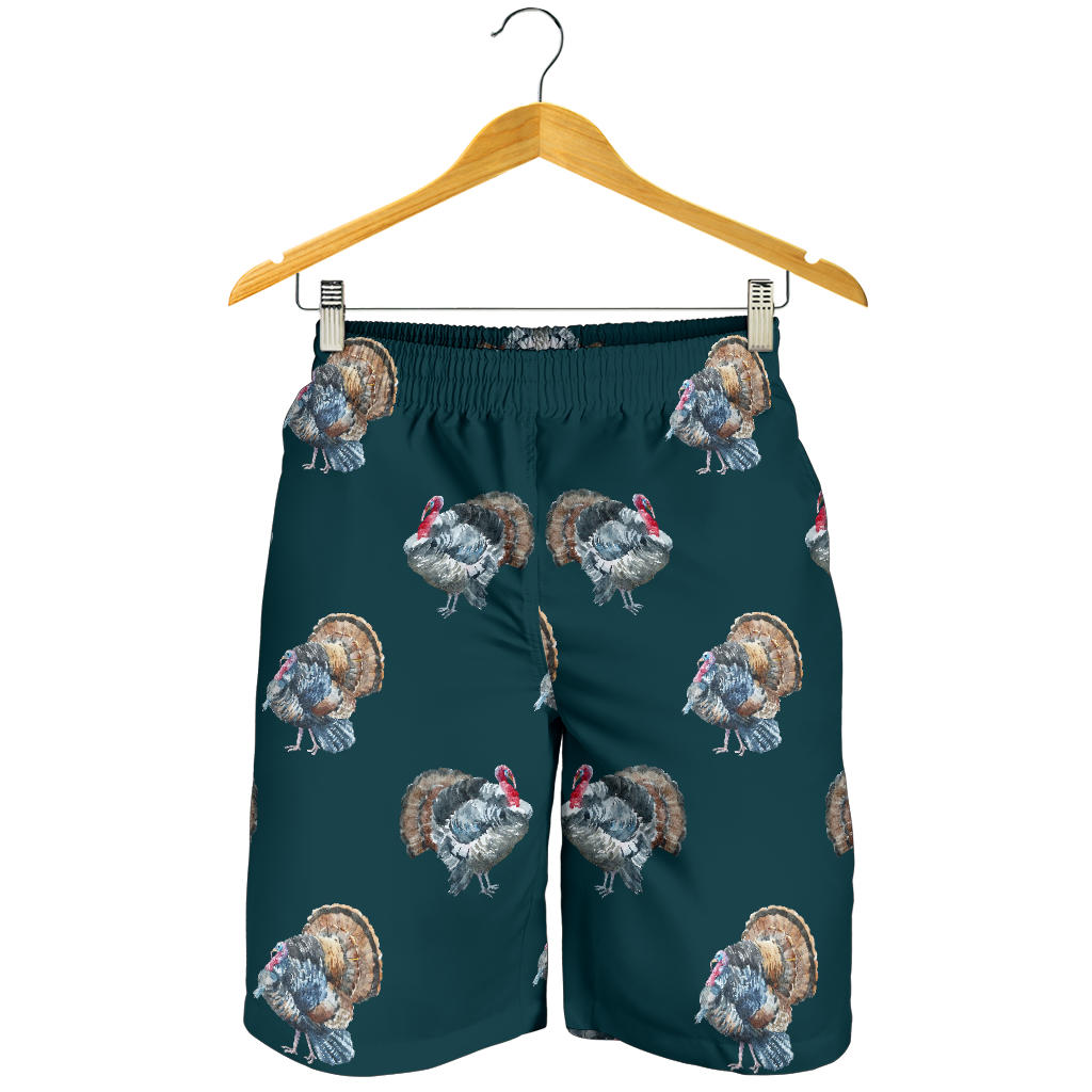 Turkey Pattern Print Design 03 Mens Shorts
