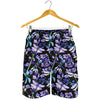 Lavender Dragonfly Pattern Print Design LV03 Mens Shorts