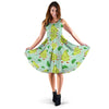 Avocado Pattern Print Design AC011 Midi Dress