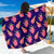 Dragonfruit Pattern Print Design DF02 Sarong Pareo Wrap