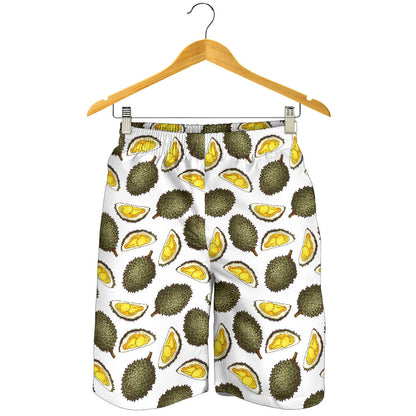 Durian Pattern Print Design DR03 Mens Shorts
