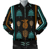 Hawaiian Themed Pattern Print Design H023 Men Bomber Jacket