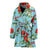 Summer Floral Pattern Print Design SF011 Women Bathrobe