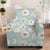 Daisy Pattern Print Design DS012 Armchair Slipcover