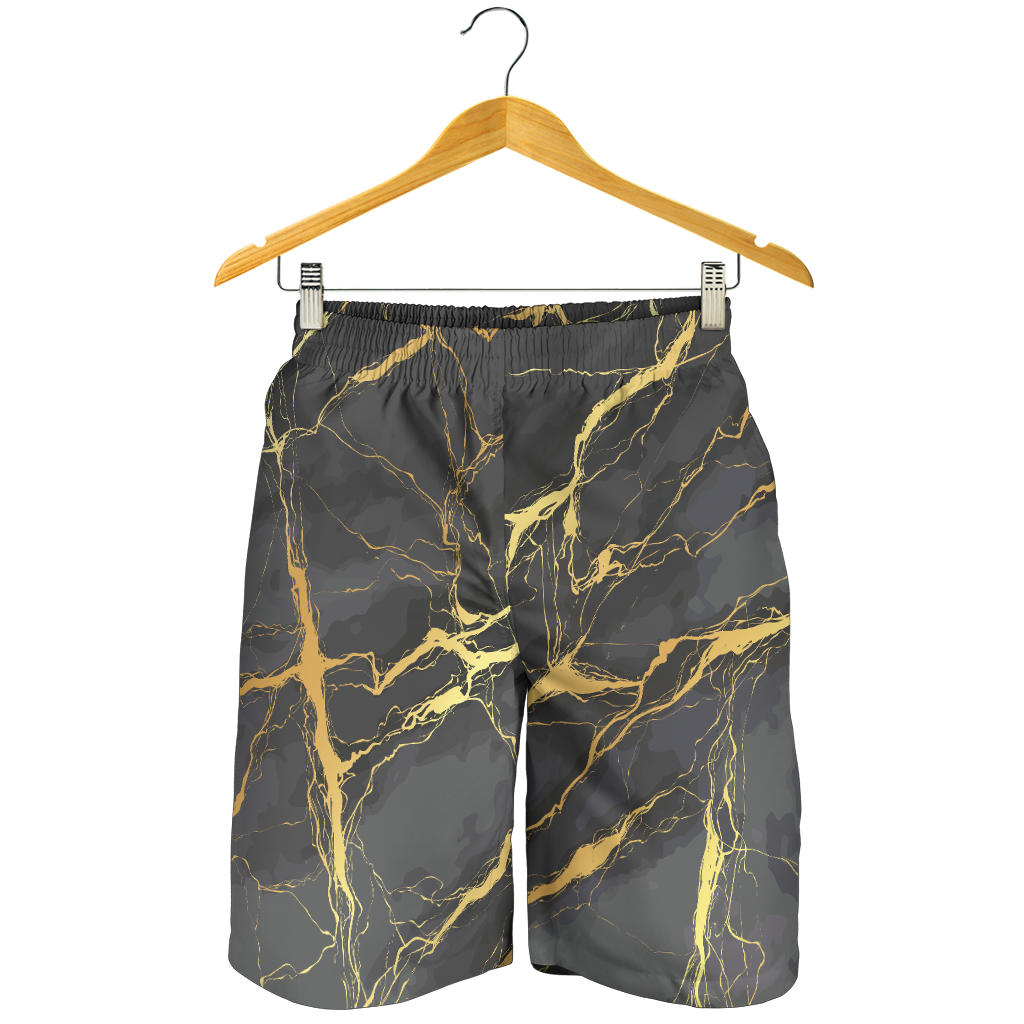 Marble Pattern Print Design 02 Mens Shorts