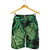 Green Fresh Tropical Palm Leaves Mens Shorts