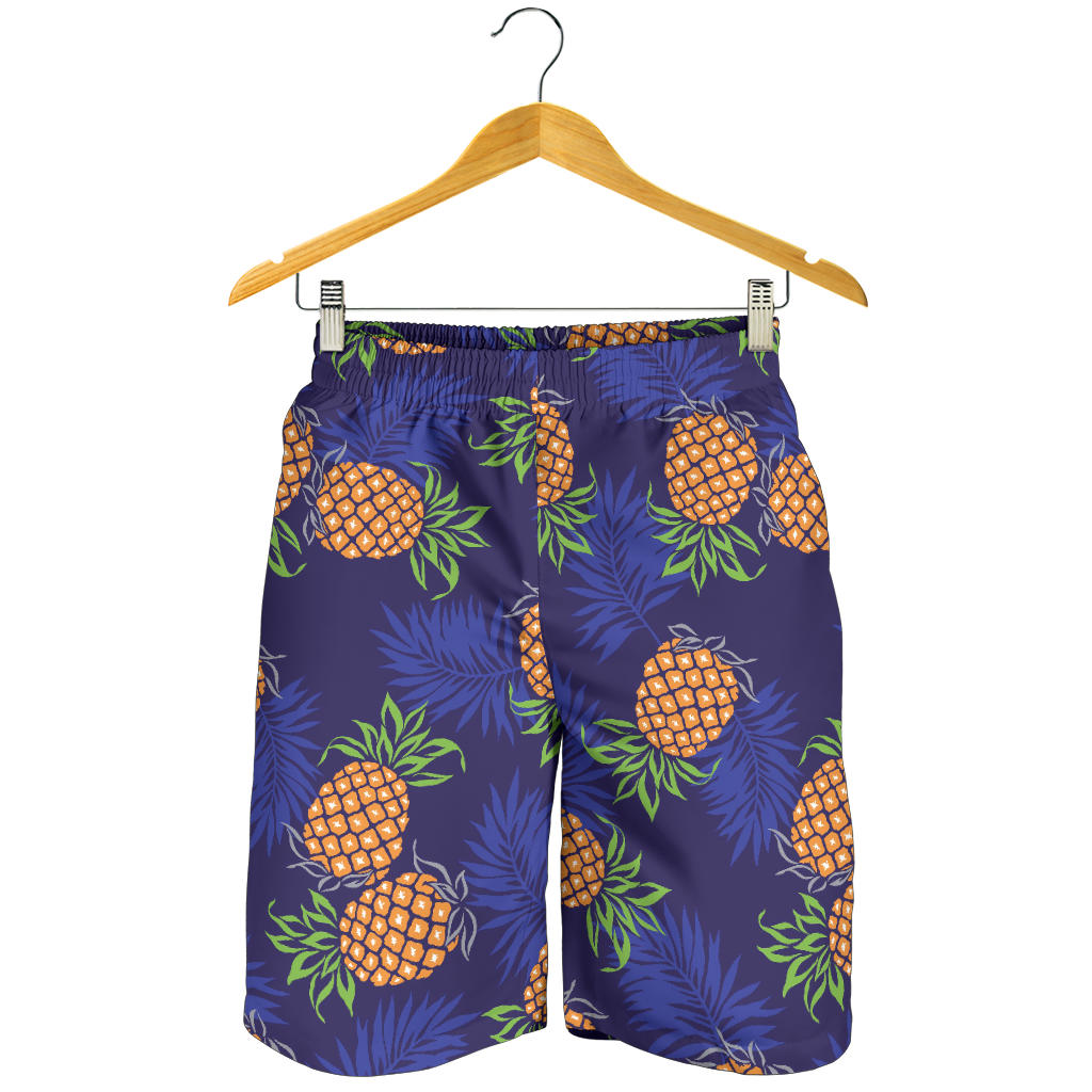 Pineapple Pattern Print Design PP02 Mens Shorts