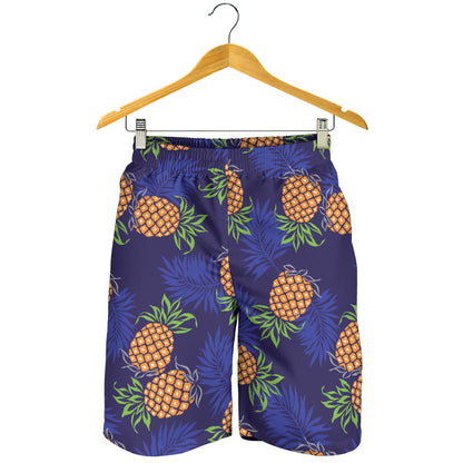 Pineapple Pattern Print Design PP02 Mens Shorts