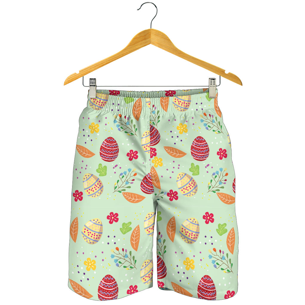 Easter Eggs Pattern Print Design RB07 Mens Shorts