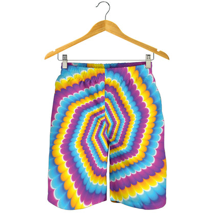 Optical illusion Pattern Print Design A04 Mens Shorts