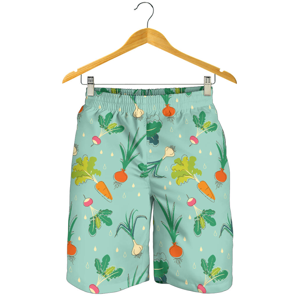 Radish Pattern Print Design A01 Mens Shorts