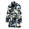 Rabbit Sleeping Pattern Print Design RB08 Women Bathrobe