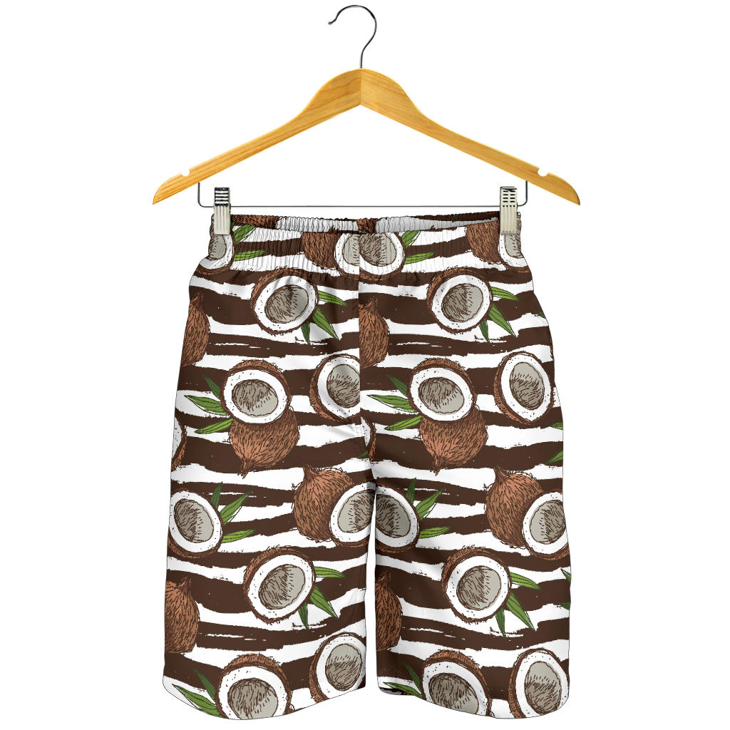 Coconut Pattern Print Design CN04 Mens Shorts