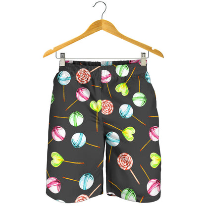 Lollipop Pattern Print Design LL02 Mens Shorts