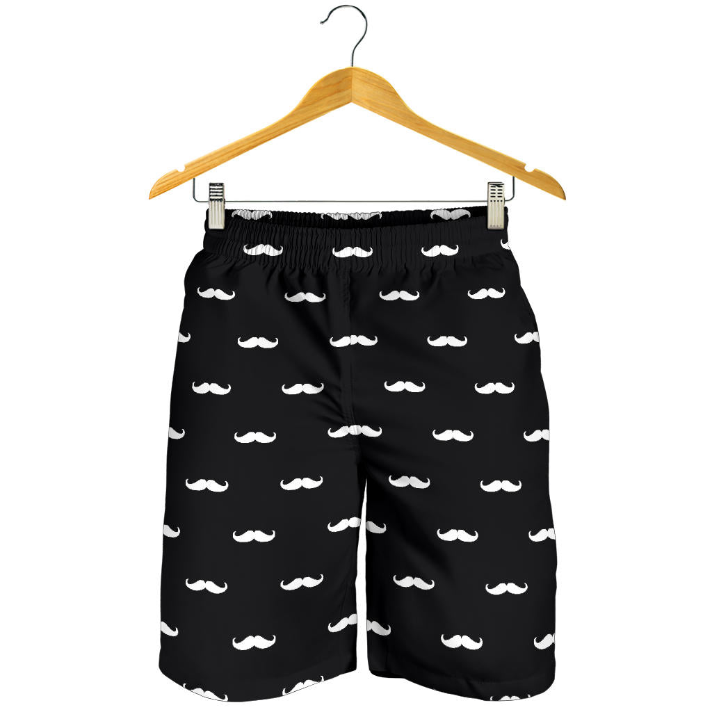 Mustache Pattern Print Design A04 Mens Shorts
