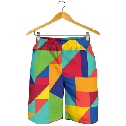 Mosaic Pattern Print Design 01 Mens Shorts